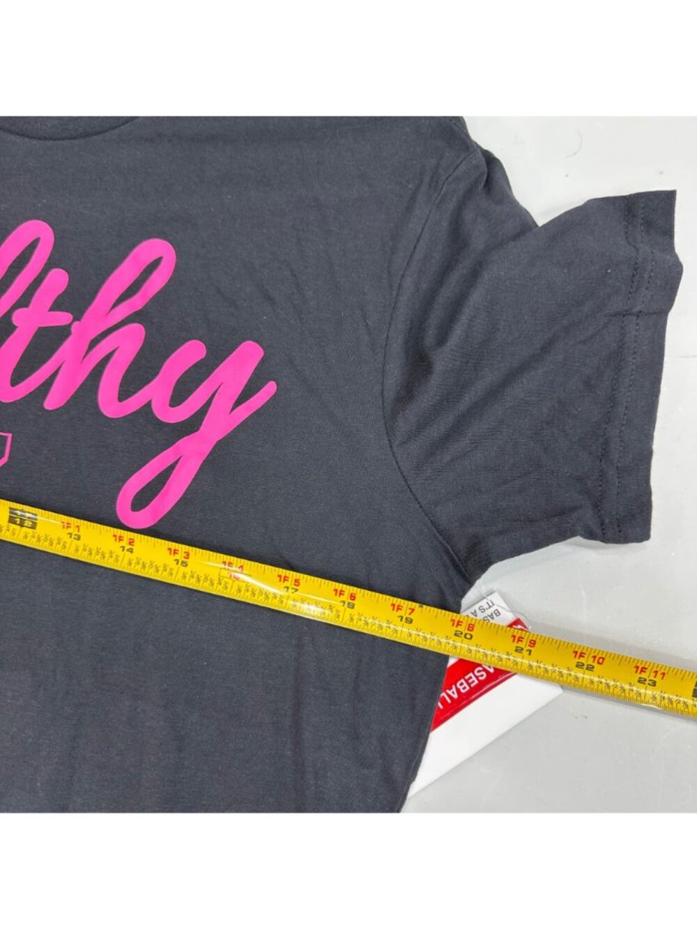 Baseball Lifestyle 101 Filthy Black Short Sleeve Graphic T Shirt Mens Medium NEW - Picture 5 of 6